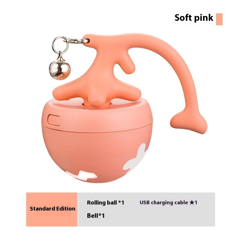 Soft pink standard edition: rolling ball, bell, USB cable